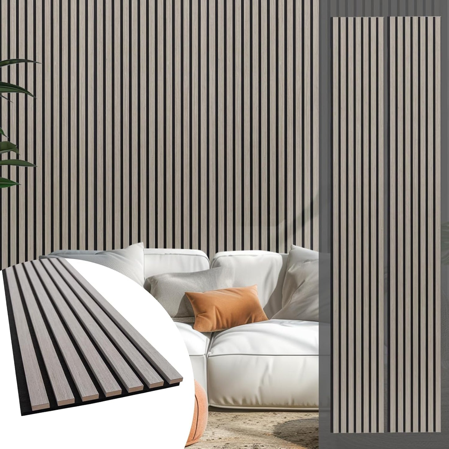 Yuzzy Wood Panels for Wall and Ceiling - Modern Acoustic Decor