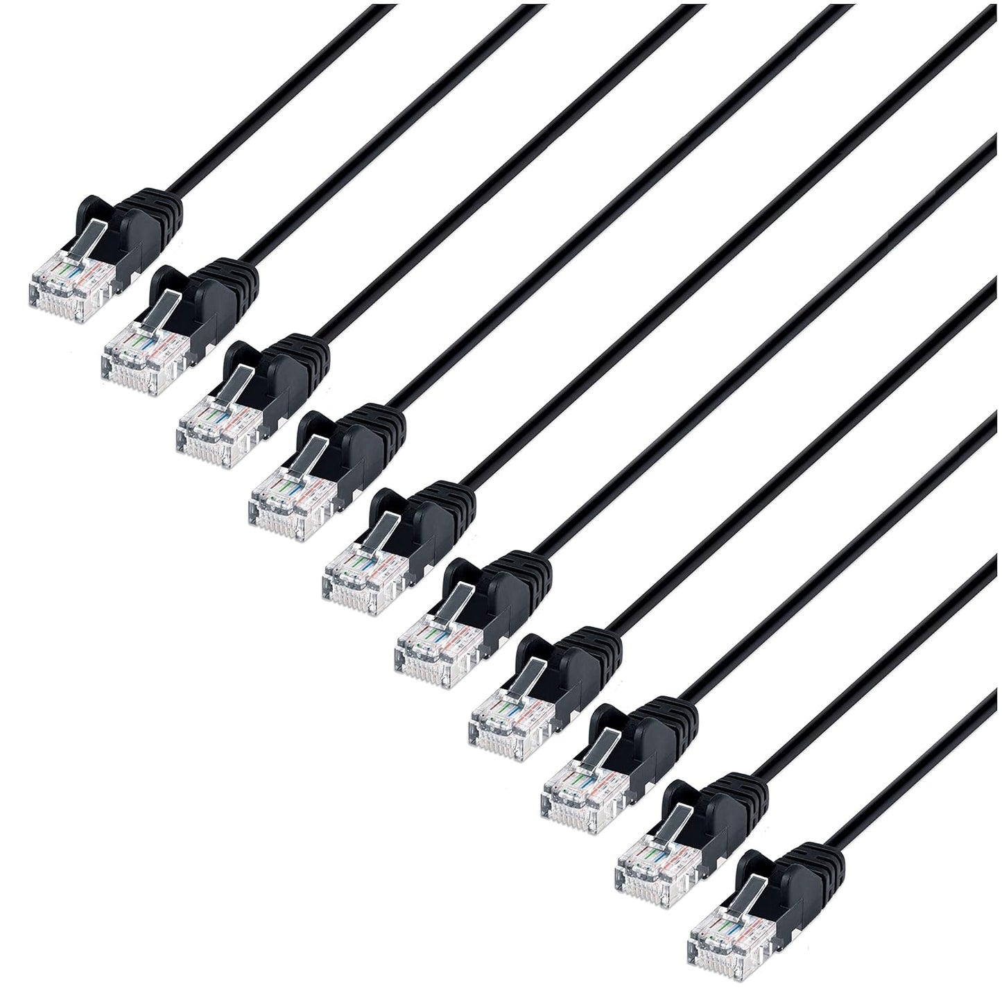 Intellinet Cat6 Ethernet Cable 10-Pack - High-Speed 10Gbps Data Transfer