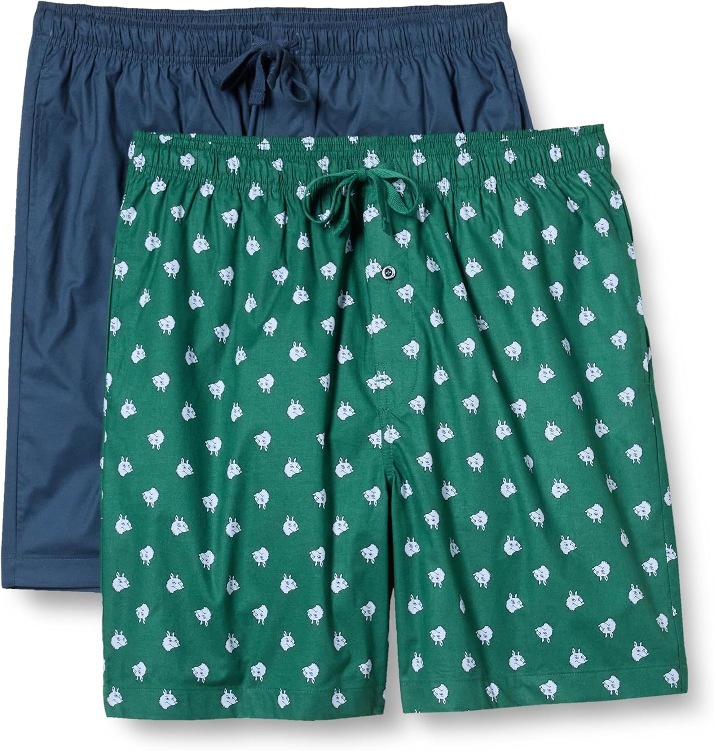 Men's Cotton Stretch Poplin Pajama Shorts for Ultimate Comfort