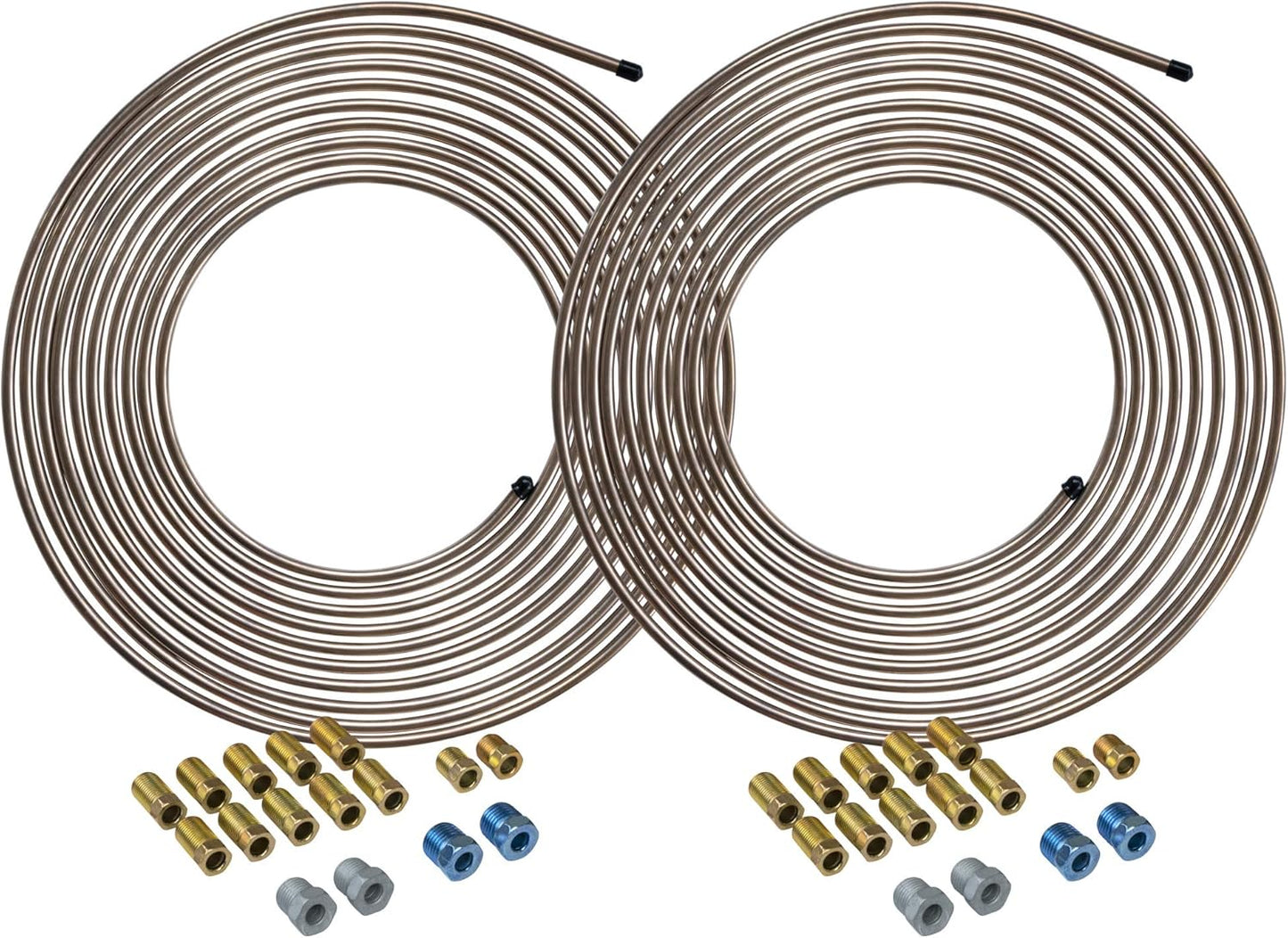 1/4in x 25ft Copper Nickel Brake Line Kits for Superior Durability