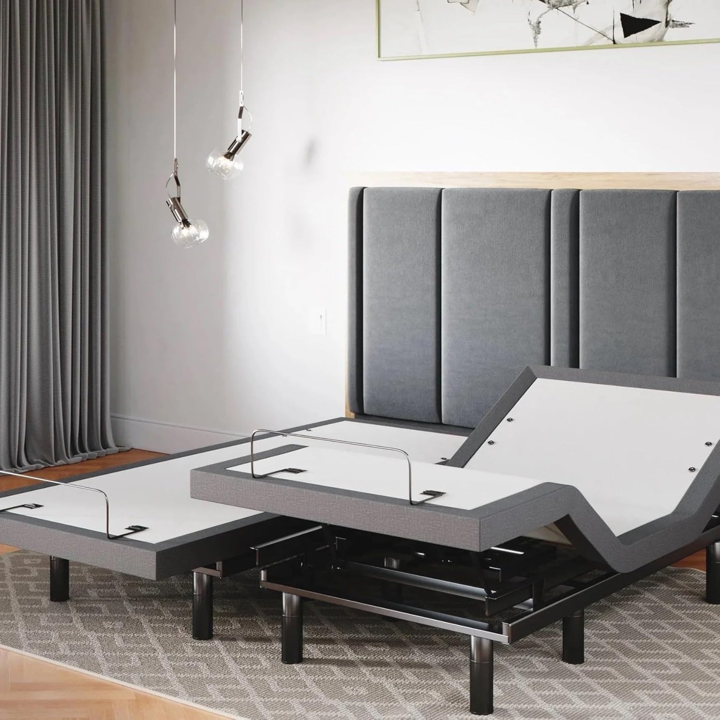 Sven & Son Classic Adjustable Bed Base with Massage & USB Ports