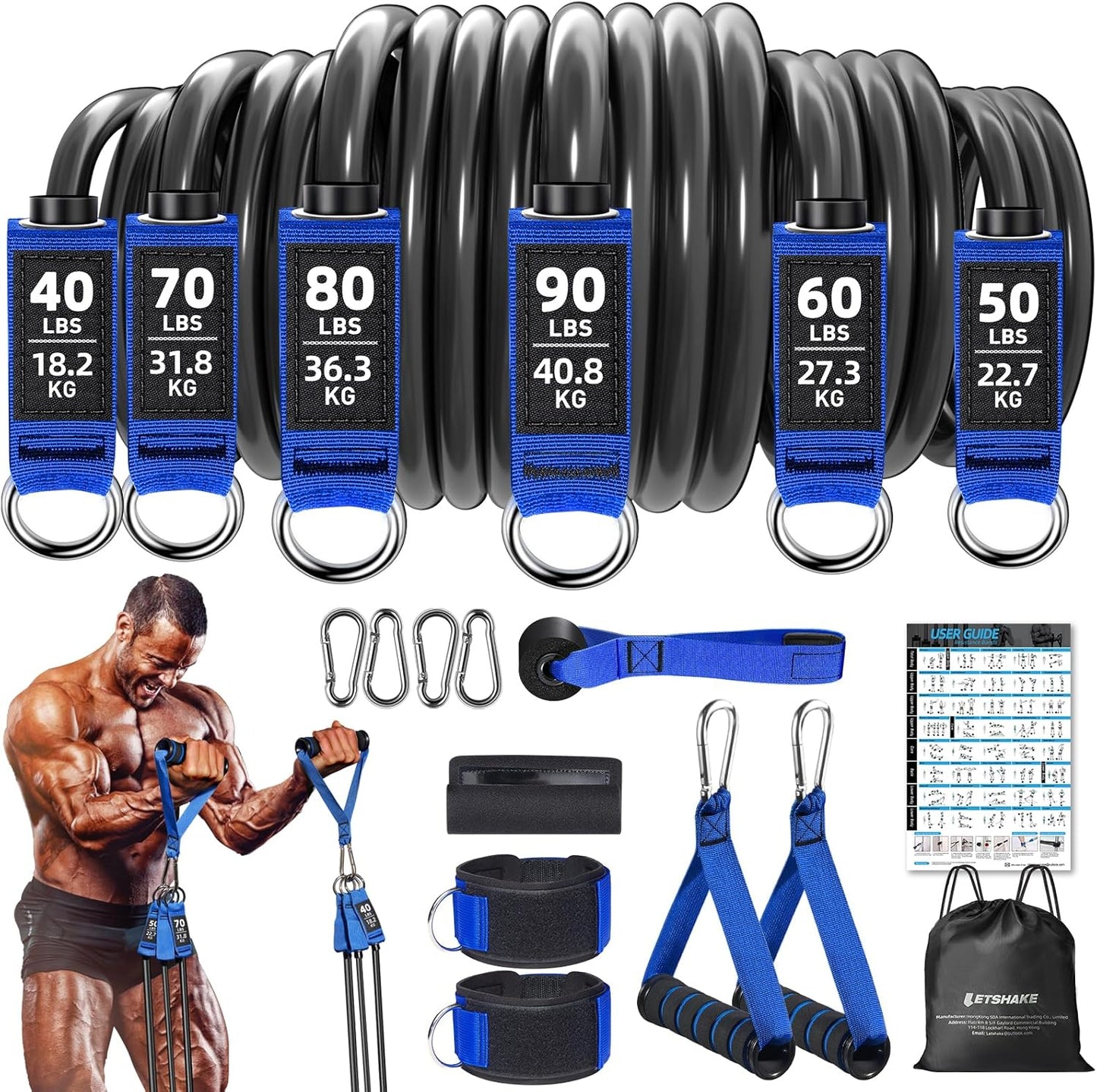 Heavy Duty Resistance Bands for Effective Home Workouts