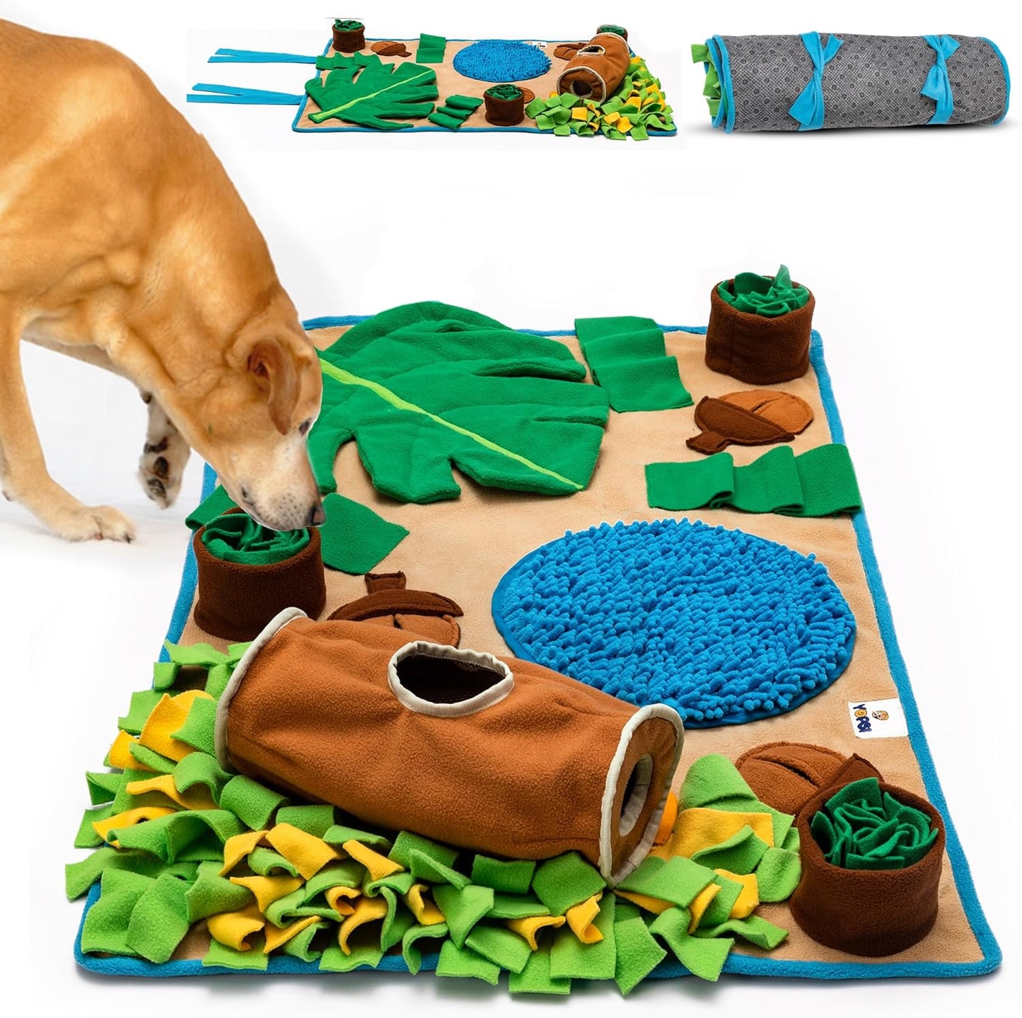 Snuffle Mat for Dogs Large Breed - Interactive Dog Toys for Boredom