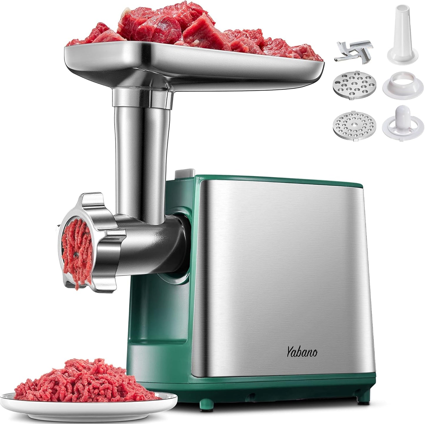 Electric Meat Grinder for Heavy Duty Grinding and Sausage Making