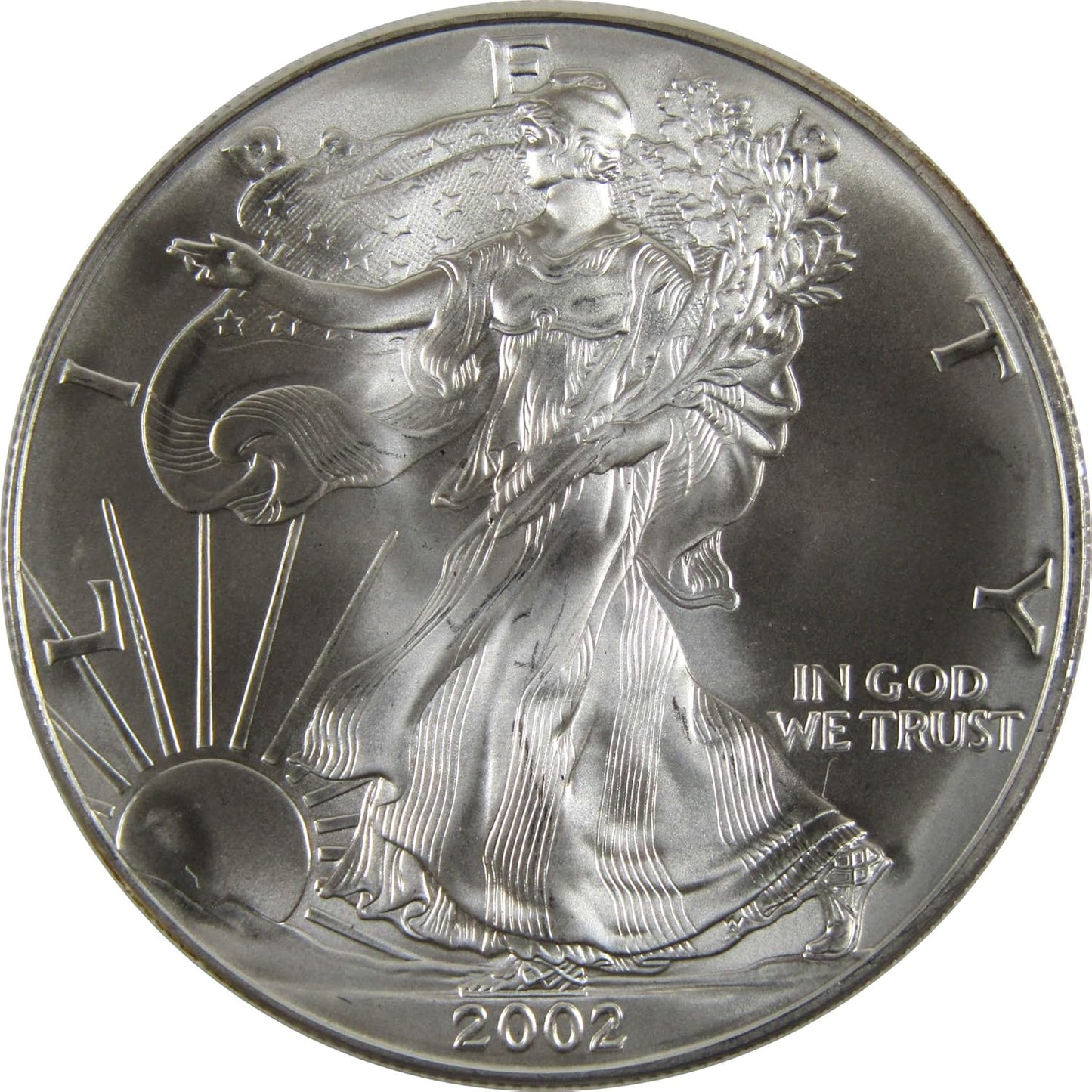 2002 American Silver Eagle Uncirculated Bullion Coin Review