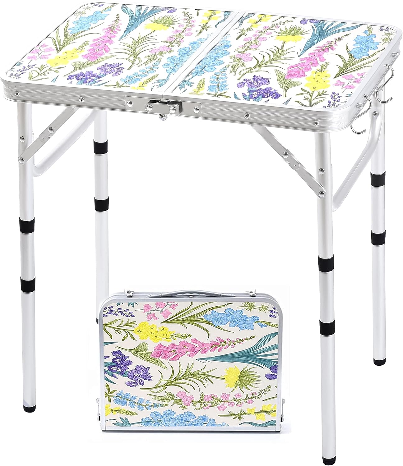 Portable Adjustable Camping Table - Lightweight & Foldable