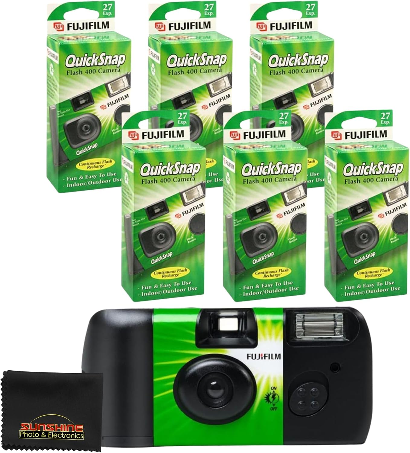 Fujifilm QuickSnap Flash 400 Camera for Effortless Memories
