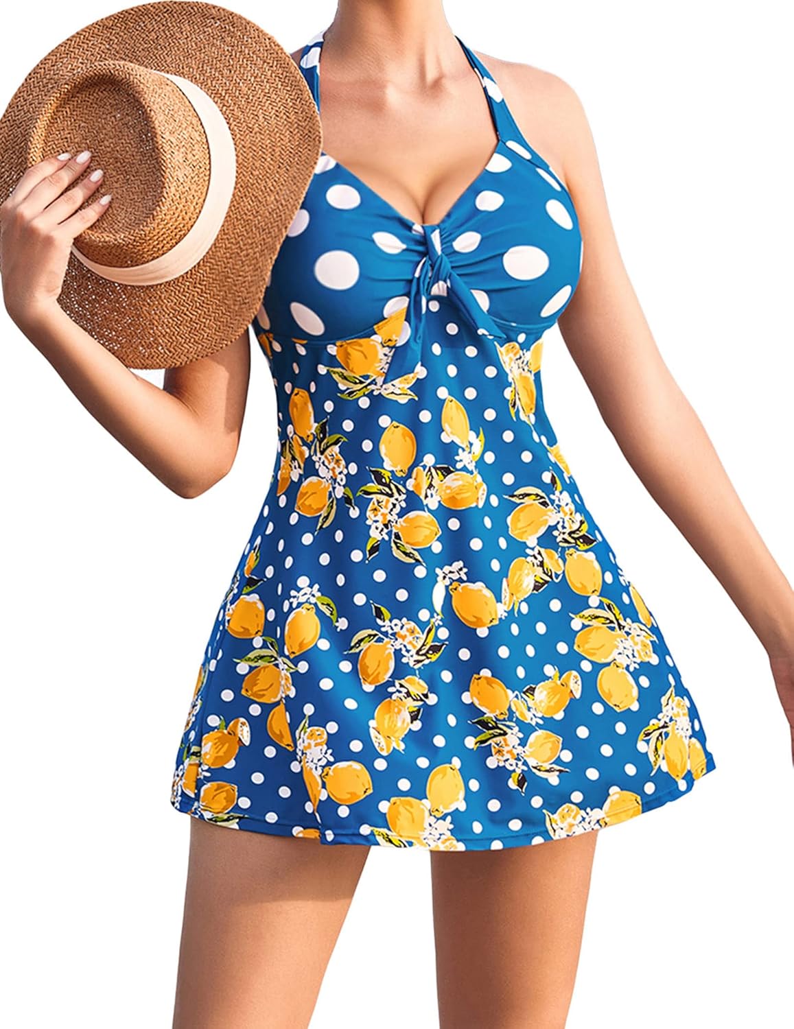 Avidlove Retro Tankini Set for Women - Stylish Two Piece Swimsuit