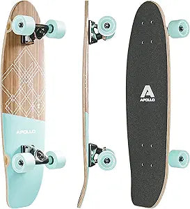 APOLLO Cruiser Skateboards - Complete Midi Longboard for All Ages