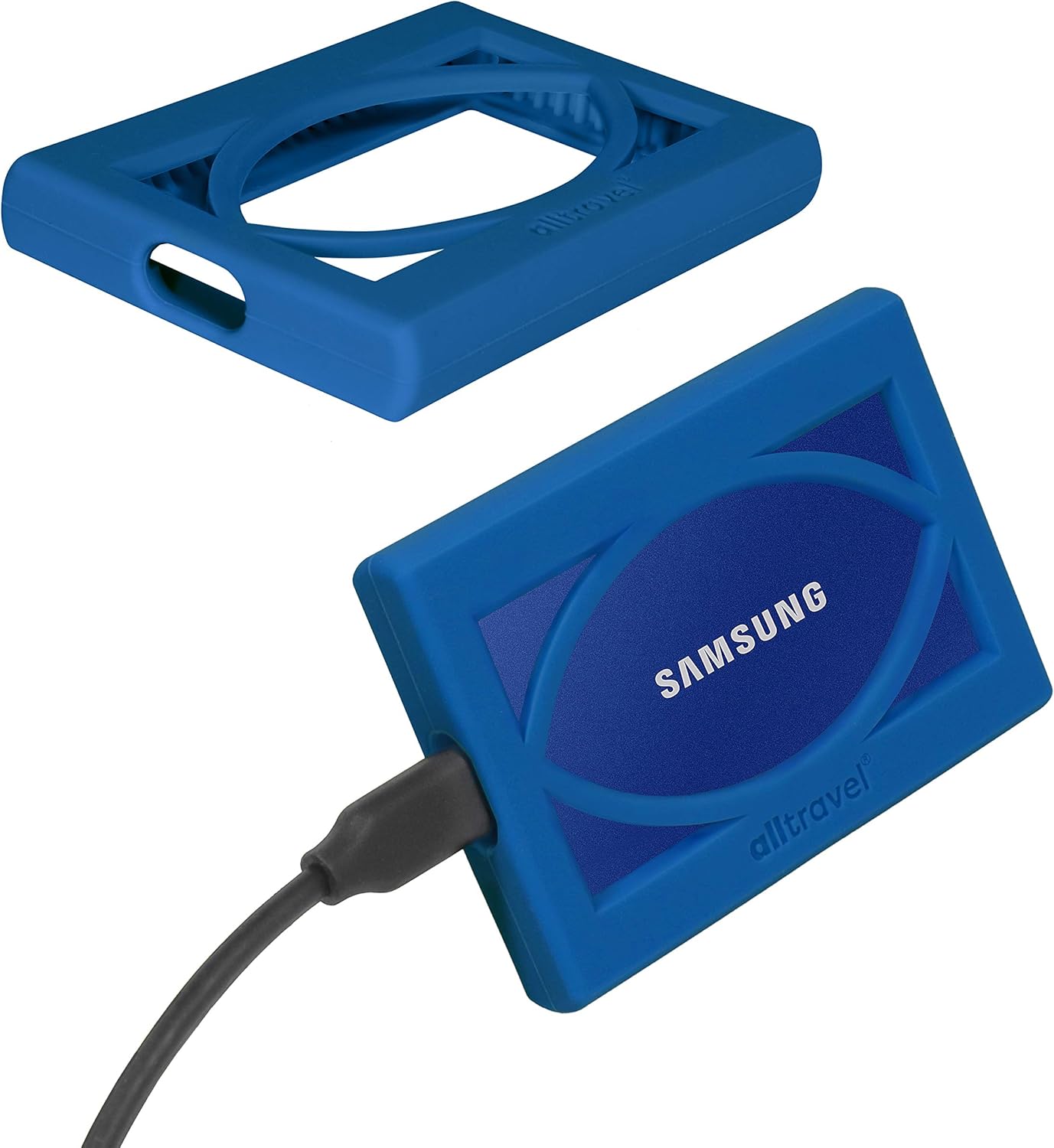 Protective Blue Sleeve for Samsung T7 SSD
