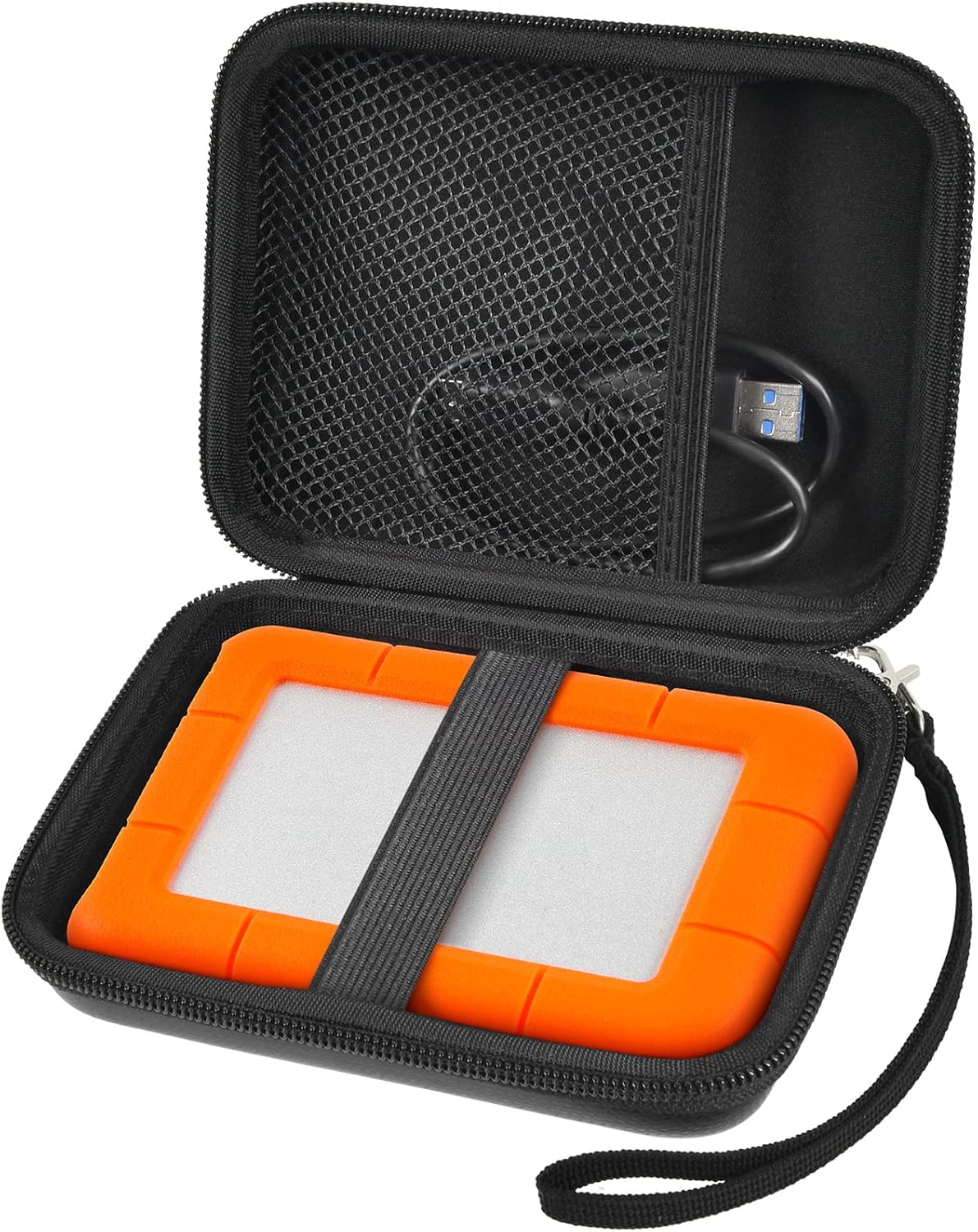 Protective Storage Case for LaCie Rugged Mini HDD & Accessories