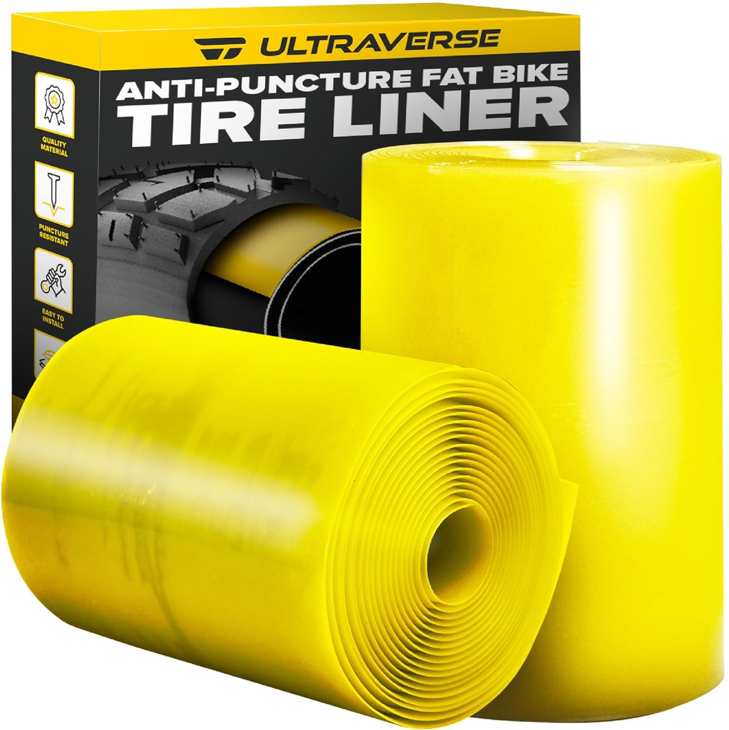 Ultraverse Fat Tire Liners for Puncture-Free Bike Rides
