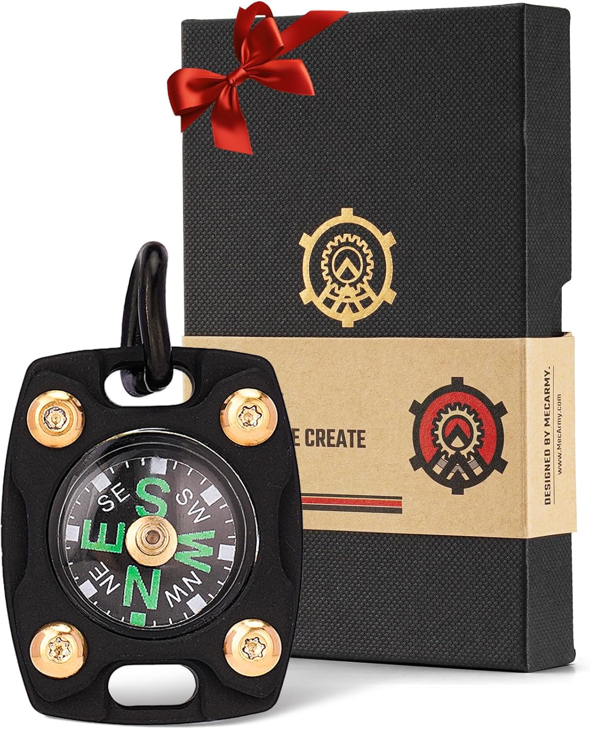 Mecarmy CMP2 Titanium Black Compass: Ultimate Survival Gear