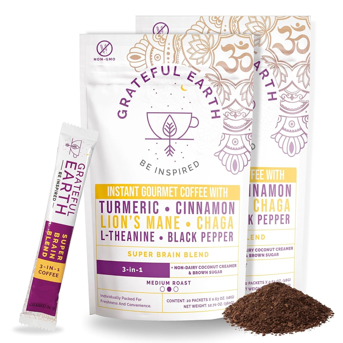 Grateful Earth Super Mushroom Coffee