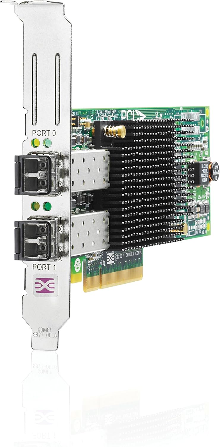 HP 82E 8GB Dual-Port PCI-E FC Host Bus Adapter for Performance