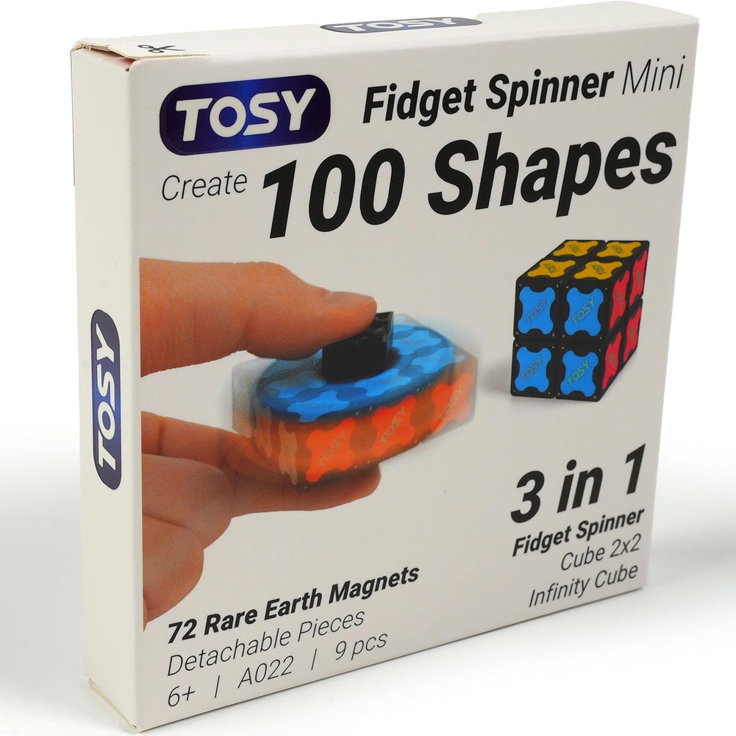 3-in-1 Transformable Magnet Spinner - Stress Relief STEAM Gift