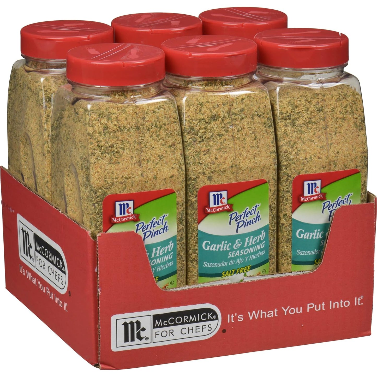 McCormick Perfect Pinch Garlic & Herb Salt Free Seasoning 19 oz