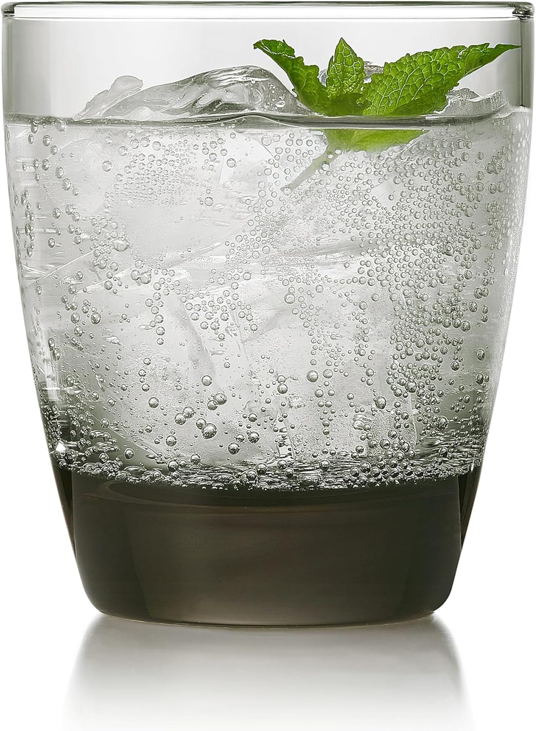 Libbey Classic Smoke Rocks Glasses Set of 12 for Entertaining