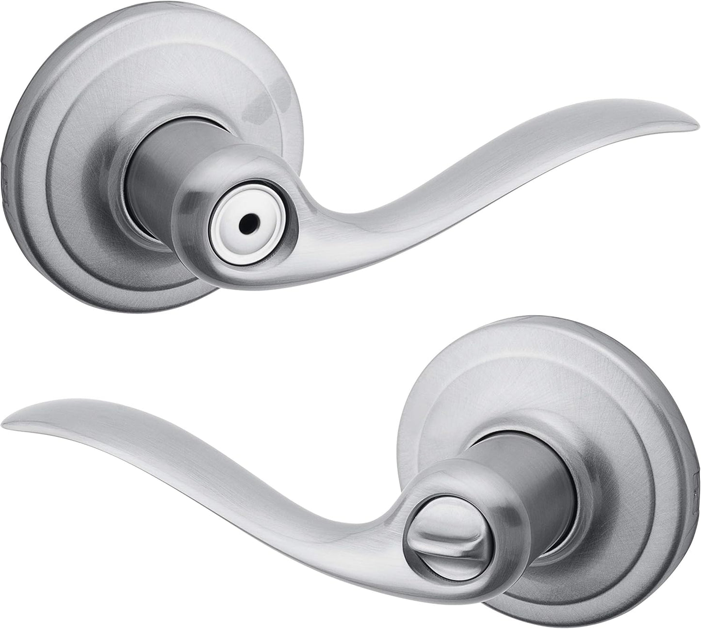 Kwikset Tustin Interior Privacy Door Handle for Bedrooms and Baths