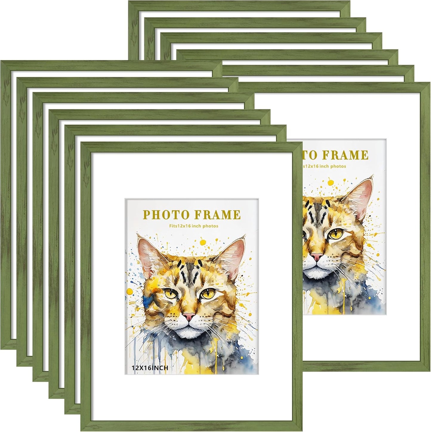 Picrit 12x16 Picture Frame Set of 12 for Wall Display