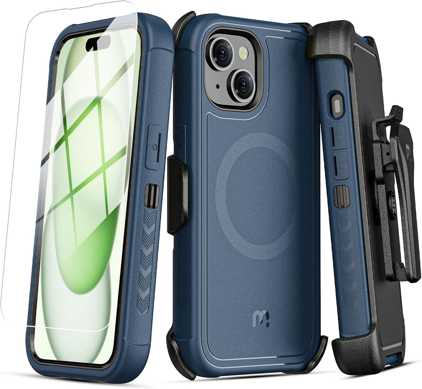 MYBAT PRO Maverick Series iPhone 15 Plus Case with Kickstand