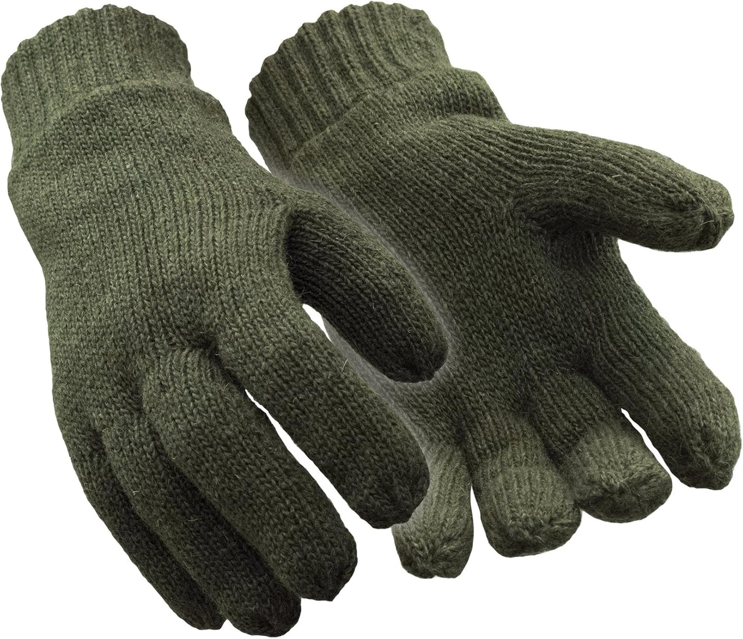 RefrigiWear Insulated Ragg Wool Gloves - Cozy Warmth