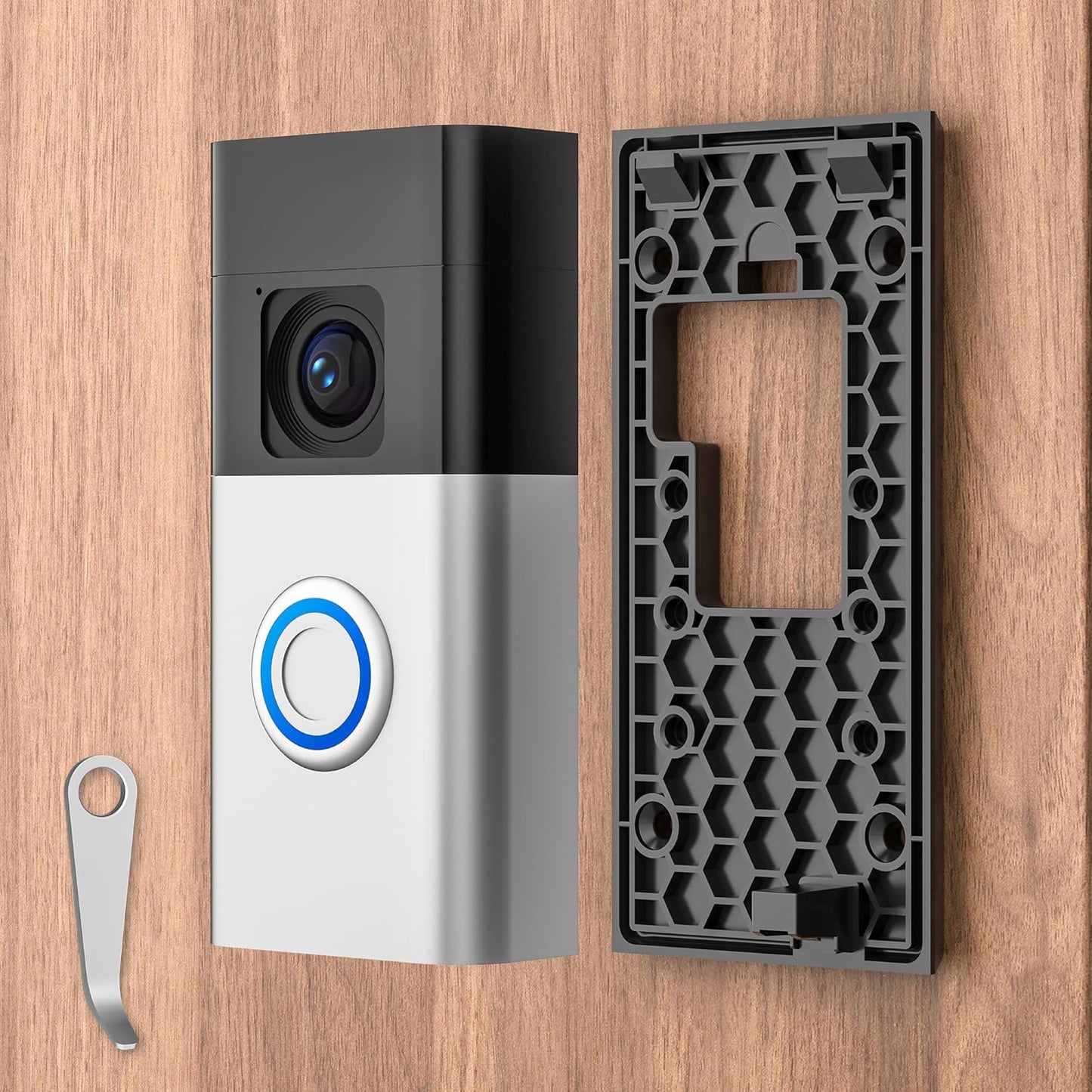 Easy Install Video Doorbell Mount for Ring 2024 - No Drilling Needed!