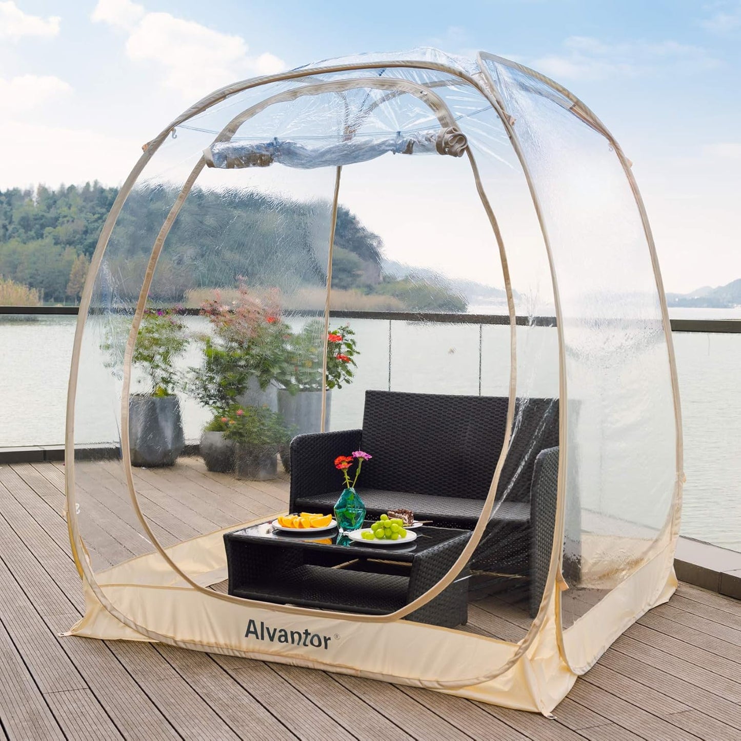 Alvantor Large Weather-Proof Bubble Tent