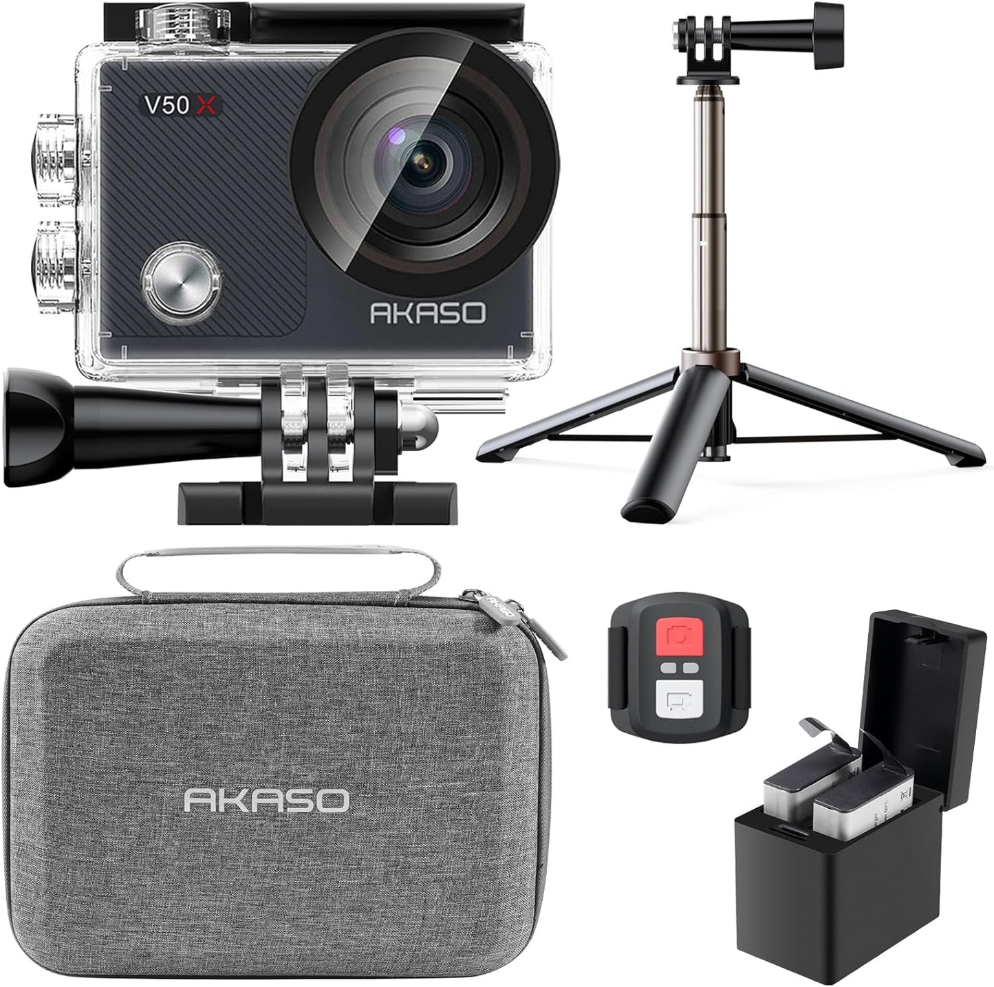 AKASO V50X Action Camera: 4K30fps, EIS, Waterproof & More