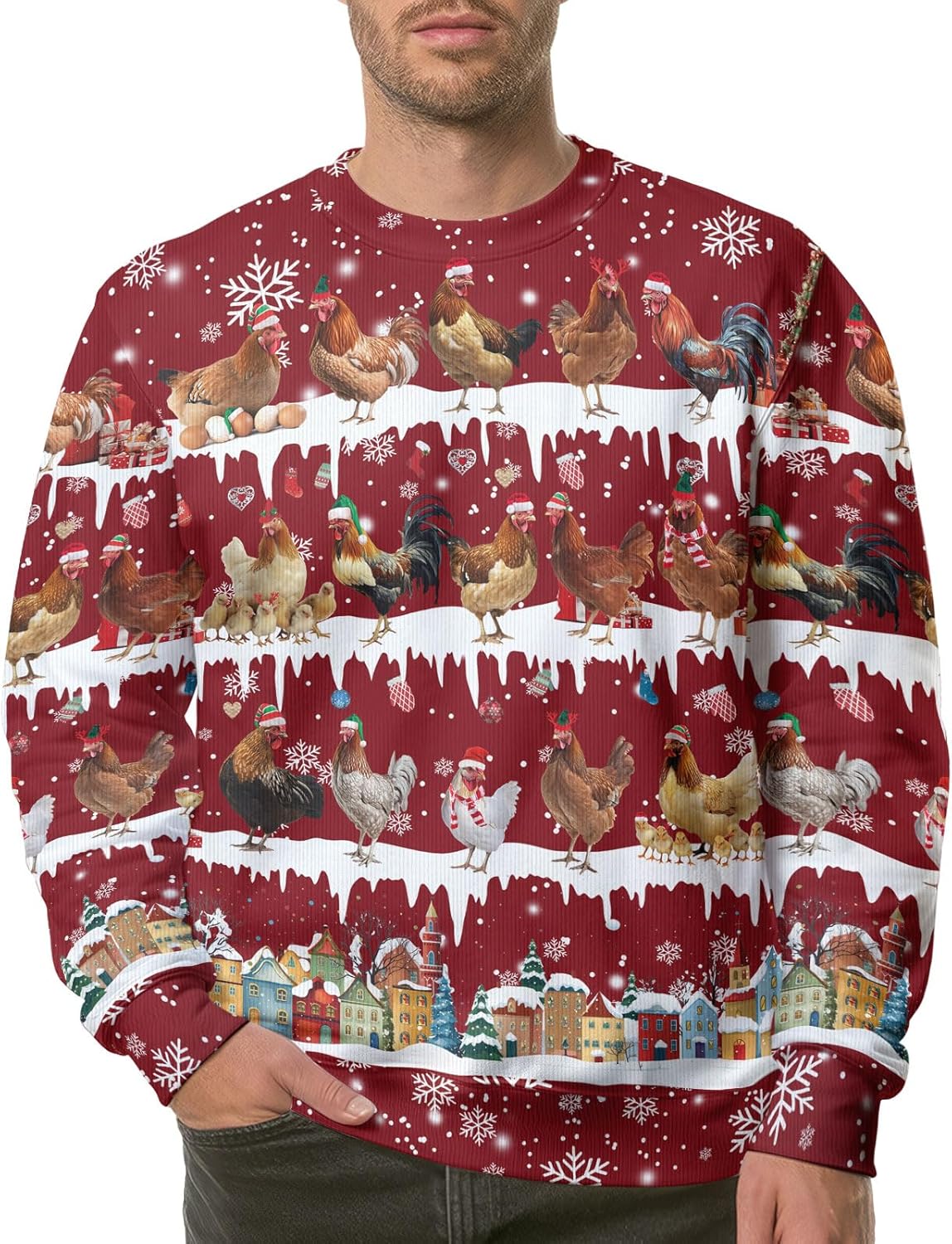 Funny Pet Knit Christmas Sweater for Pet Lovers and Friends