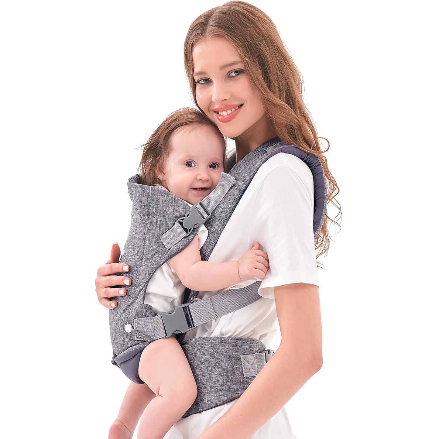 CenVen 4-in-1 Baby Carrier: Ergonomic, Convertible, Lumbar Support