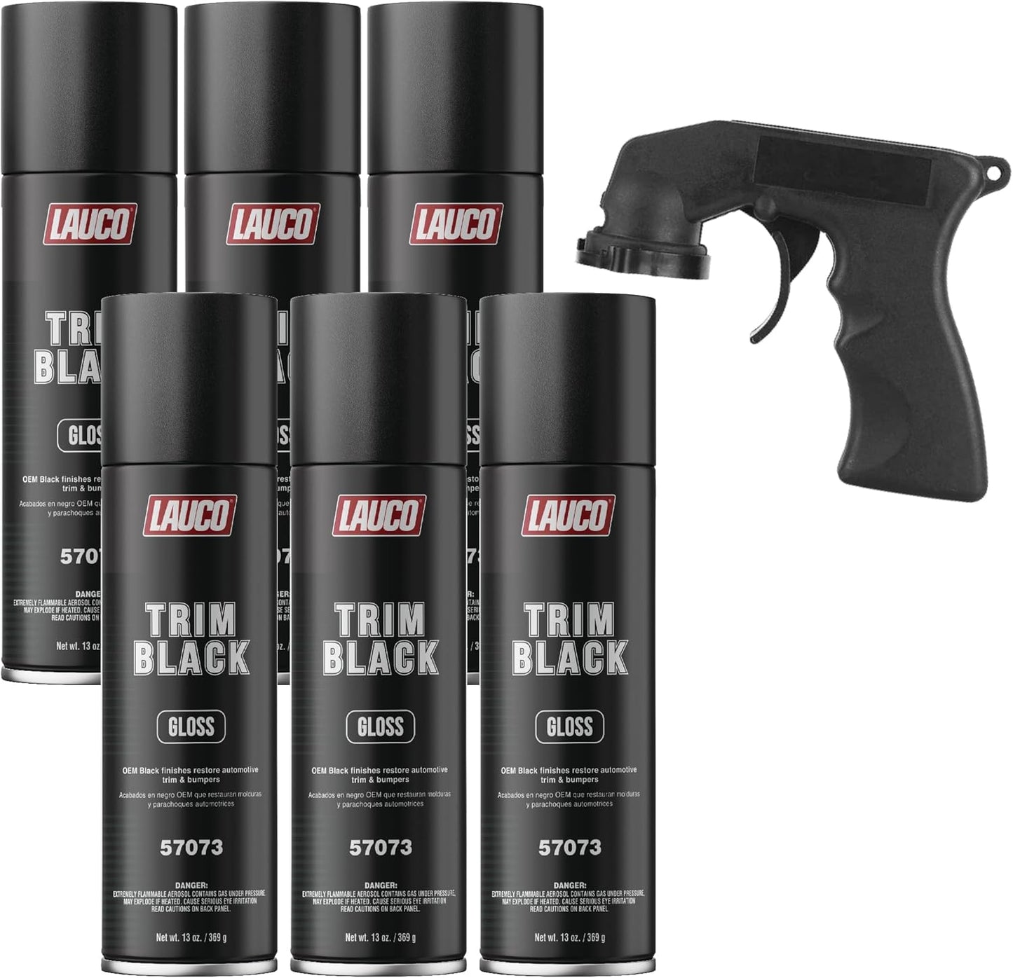 Revitalize Your Vehicle with LAUCO Trim Black Spray Paint Pack