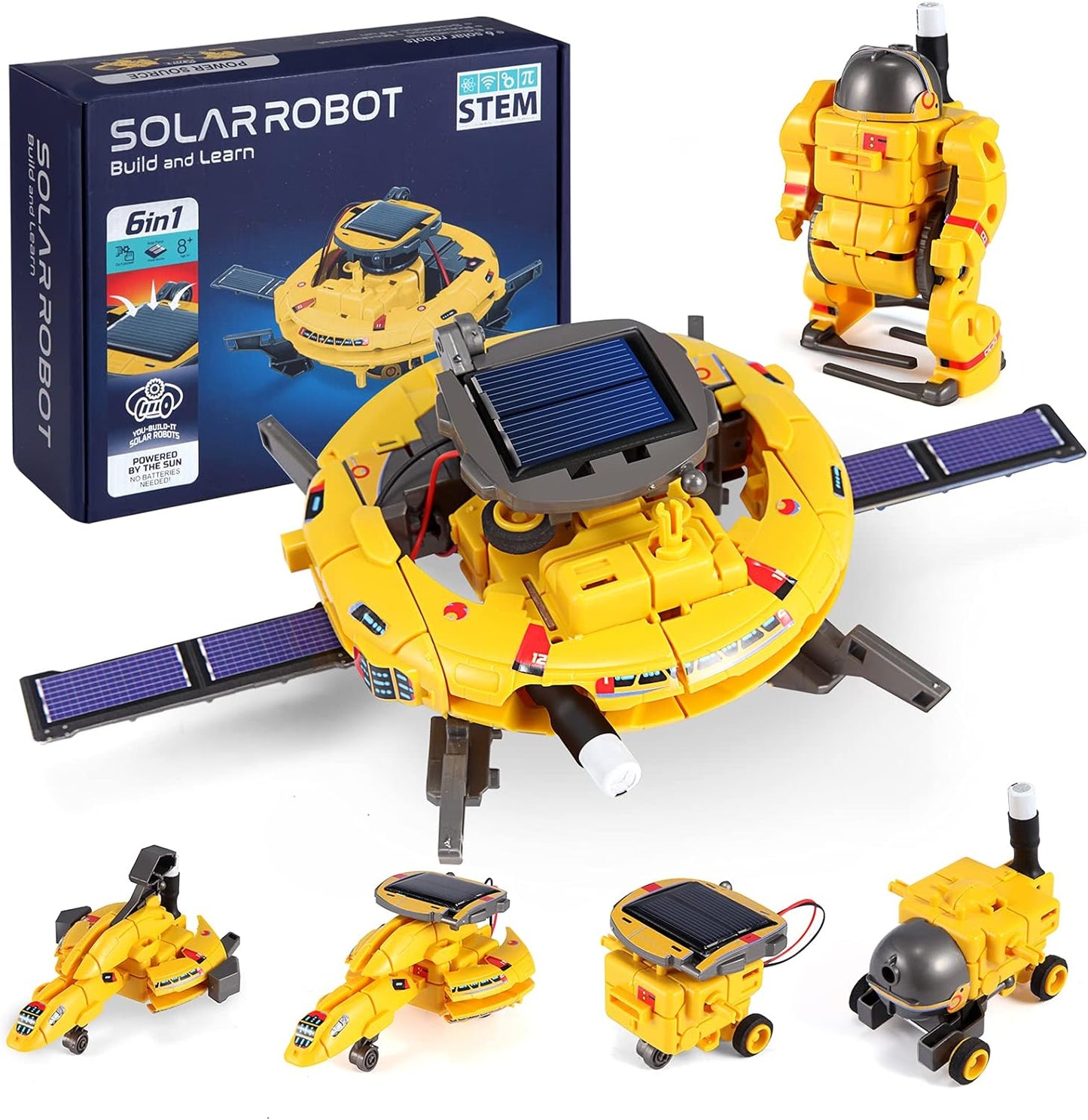 120Pc STEM Solar Space Kit for Teenage Fun!