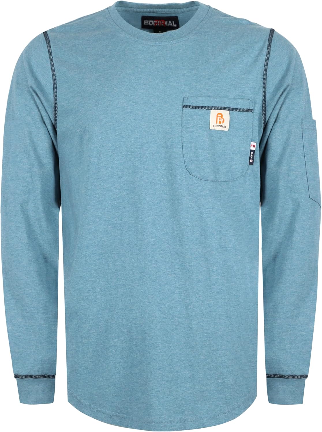BOCOMAL FR Shirts for Men Lightweight Long Sleeve Fire Resistant