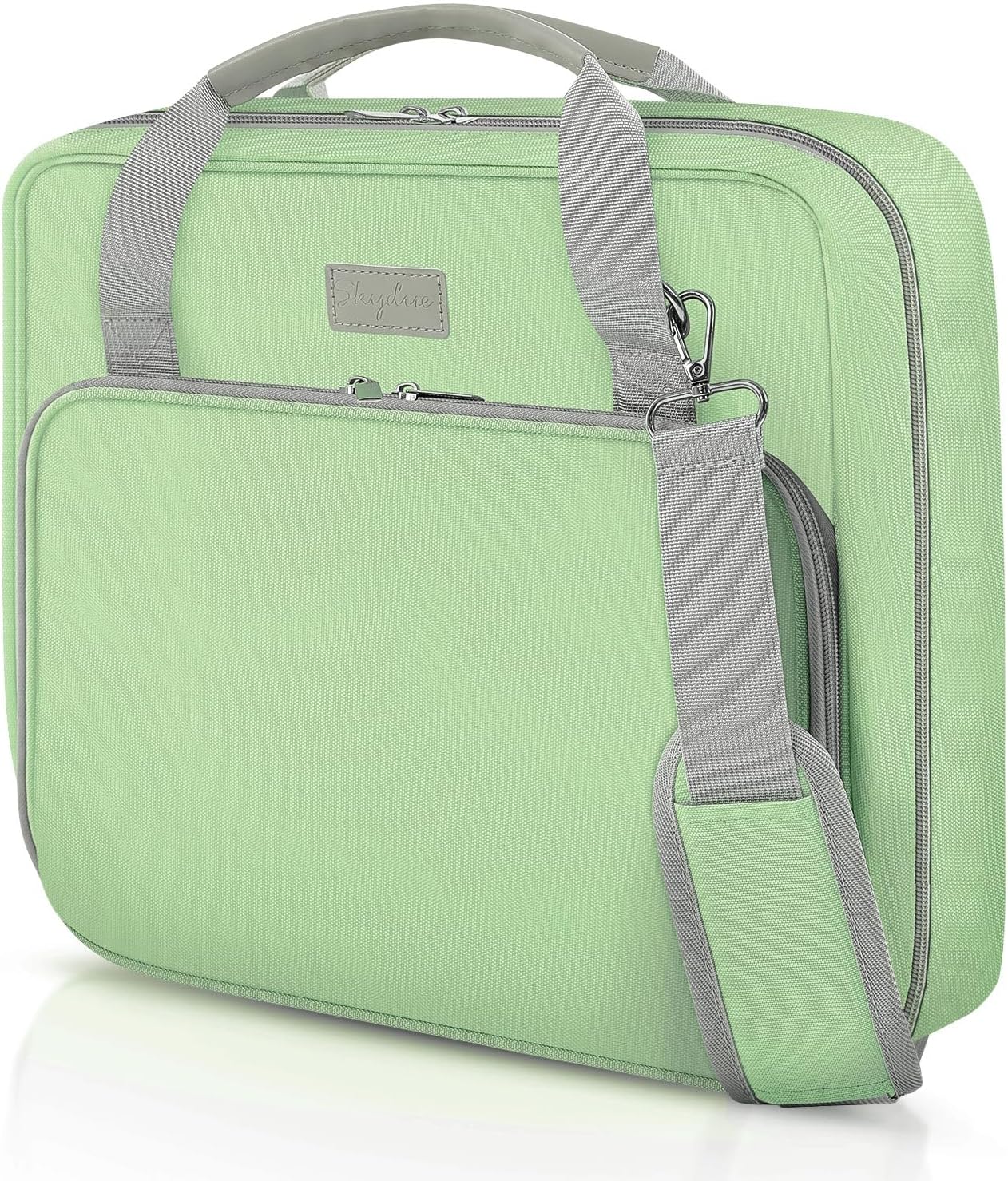 SKYDUE Zipper Binder 3 Inch D-Ring School Organizer for Students