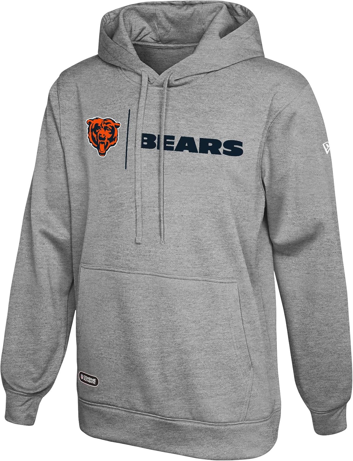 NFL Men's Cool Grey Gametime Pullover Hoodie for Comfort