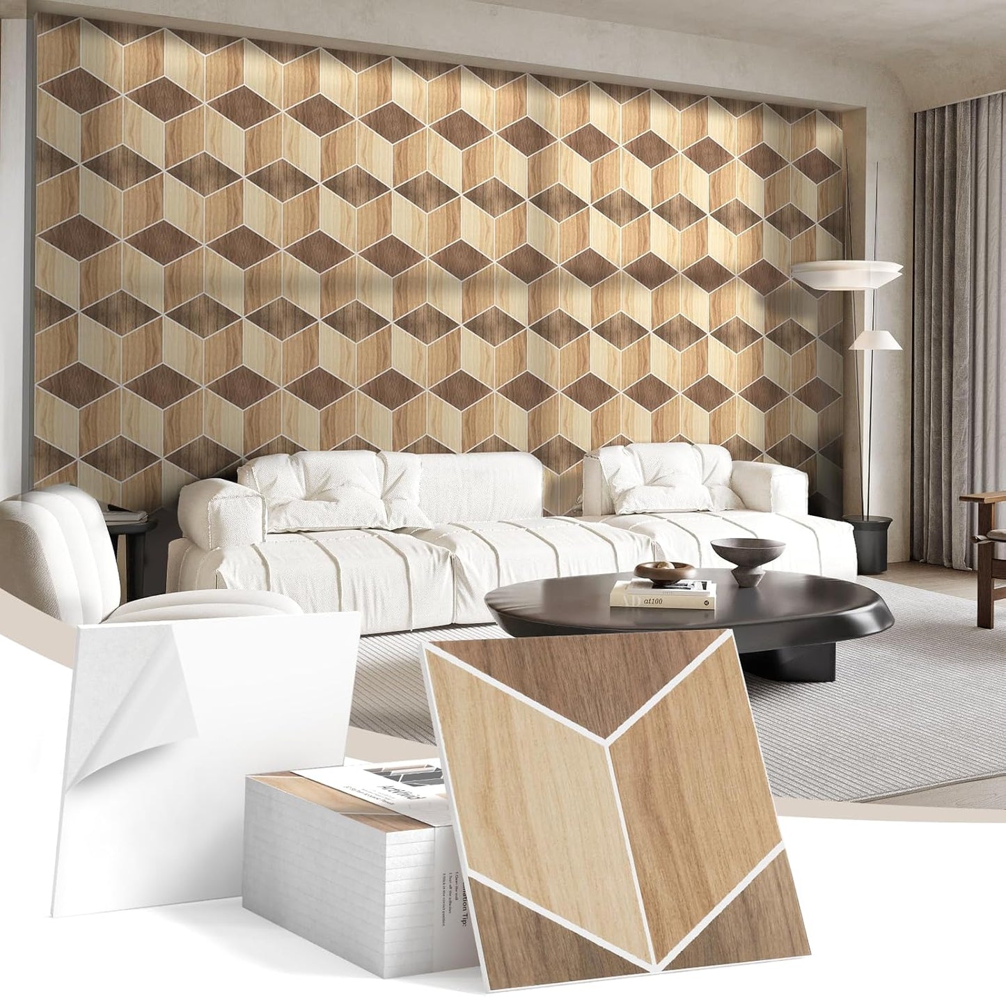 12Pack Acoustic Panels for Sound Absorption and Aesthetic Upgrade
