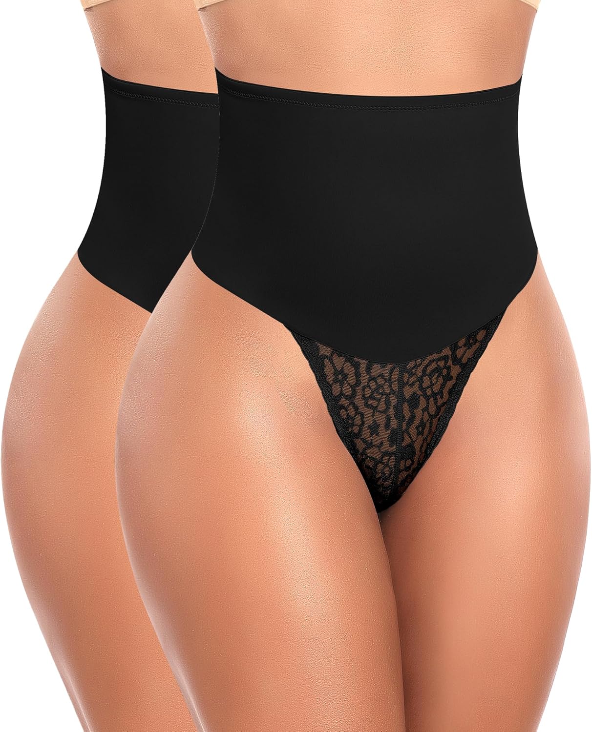 Tummy Control Thong Shapewear for Women - High Waist Girdle