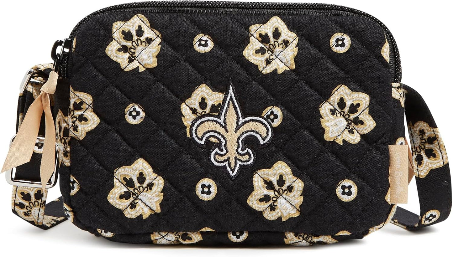 Vera Bradley NFL Small Stadium Crossbody Bag for Team Spirit
