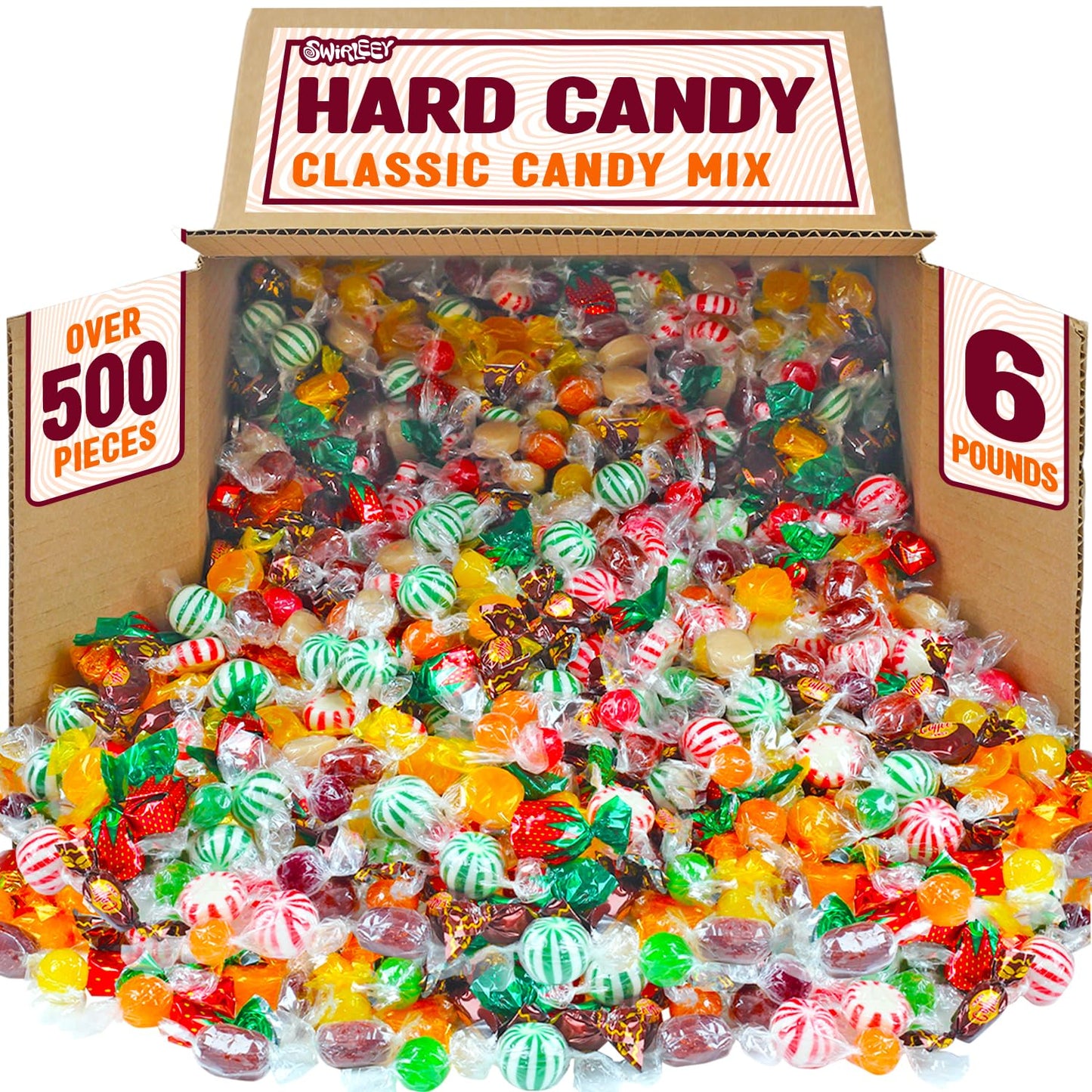 Swirleey Hard Candy Assortment - Classic Hostess Mix Treats