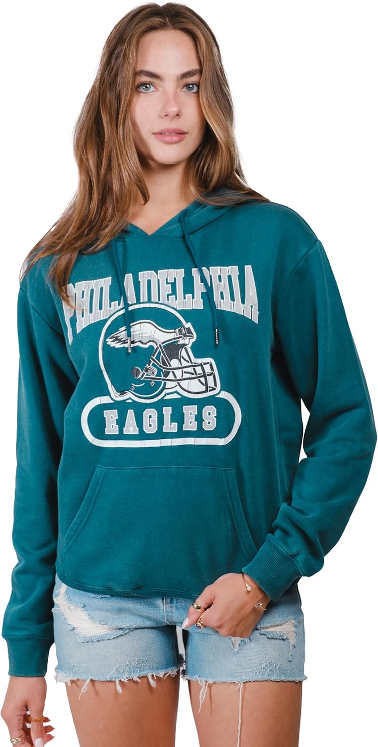 Ultra Game Women's NFL Official Super Soft Hoodie Pullover