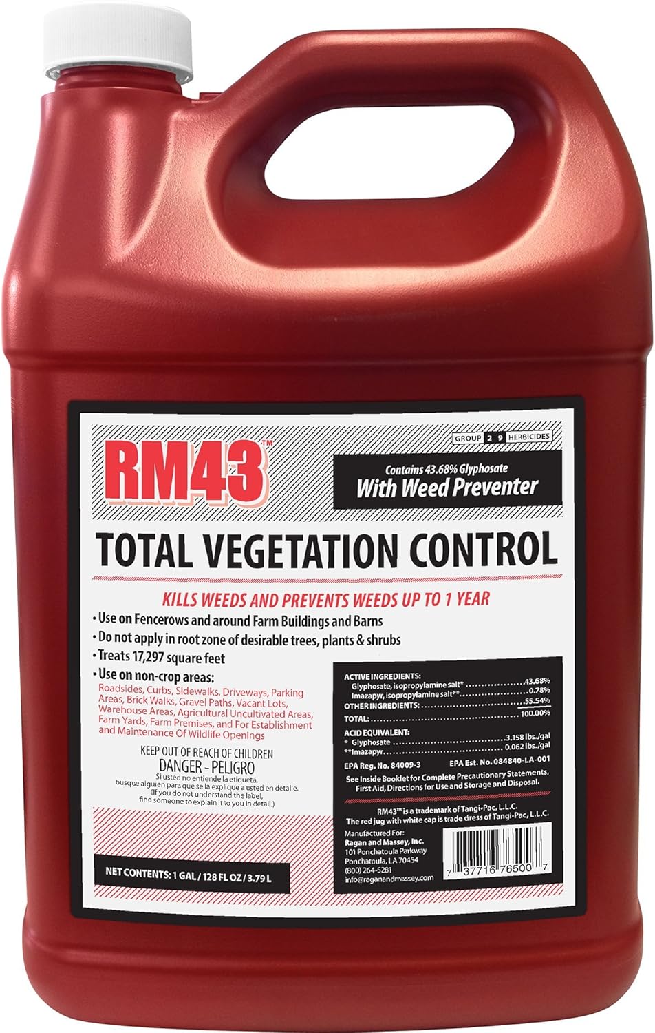 RM43 Concentrated Extended Control Weed Killer for Serious Control