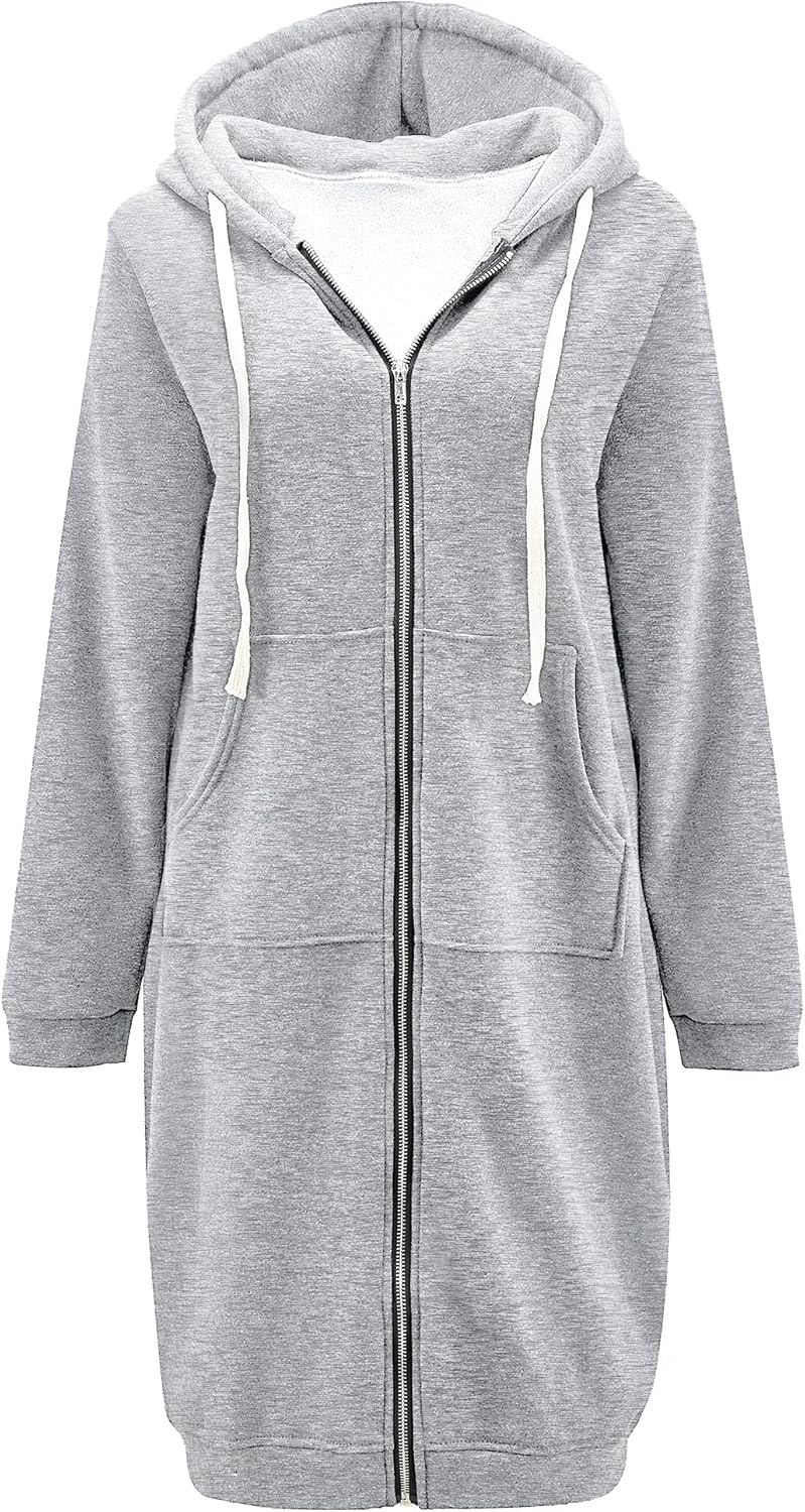 DUOYANGJIASHA Womens Hoodies Zip Up Sweatshirts for Fall