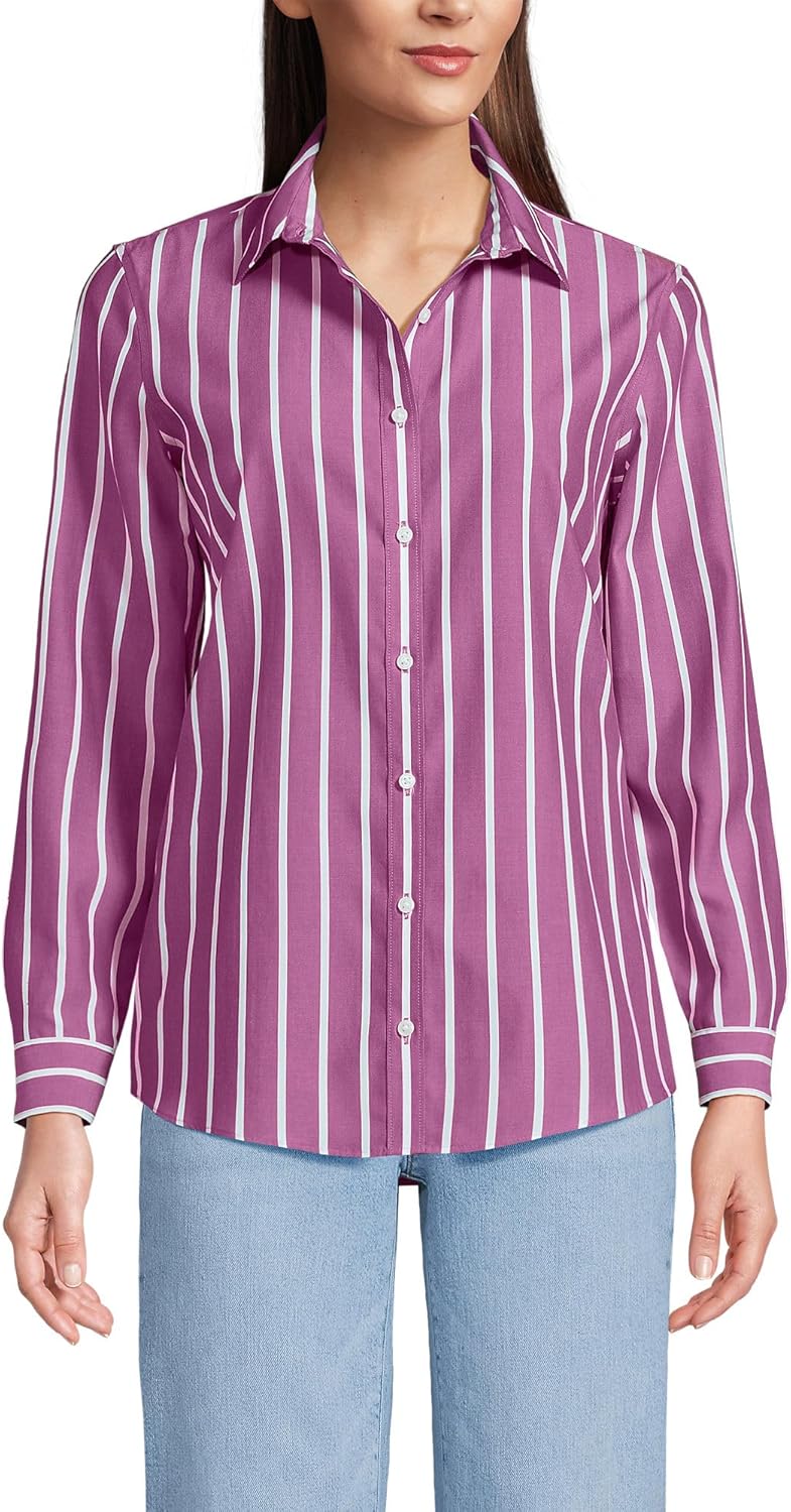 Lands' End Women's Pinwale Cord Long Sleeve Shirt Review