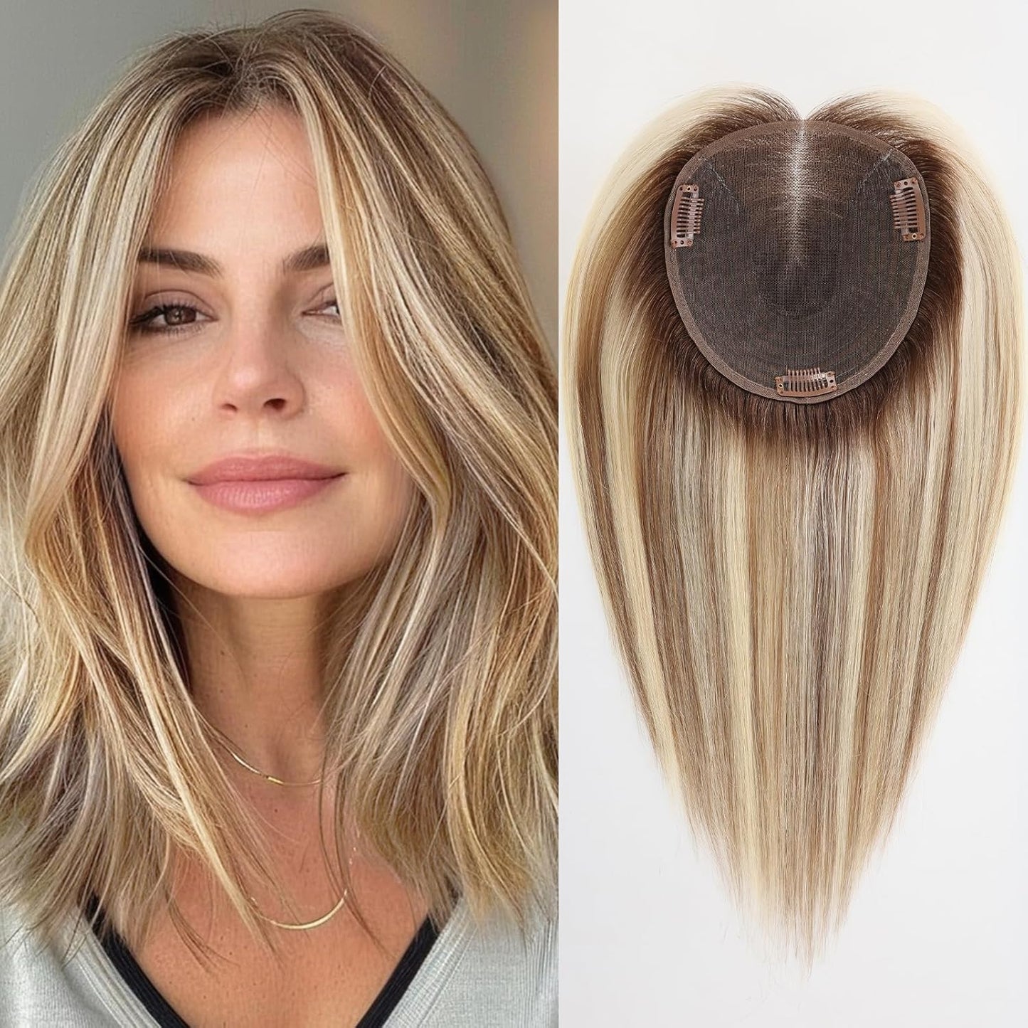 Lage Swiss Base SilkHug 14 Inch Real Human Hair Toppers Review