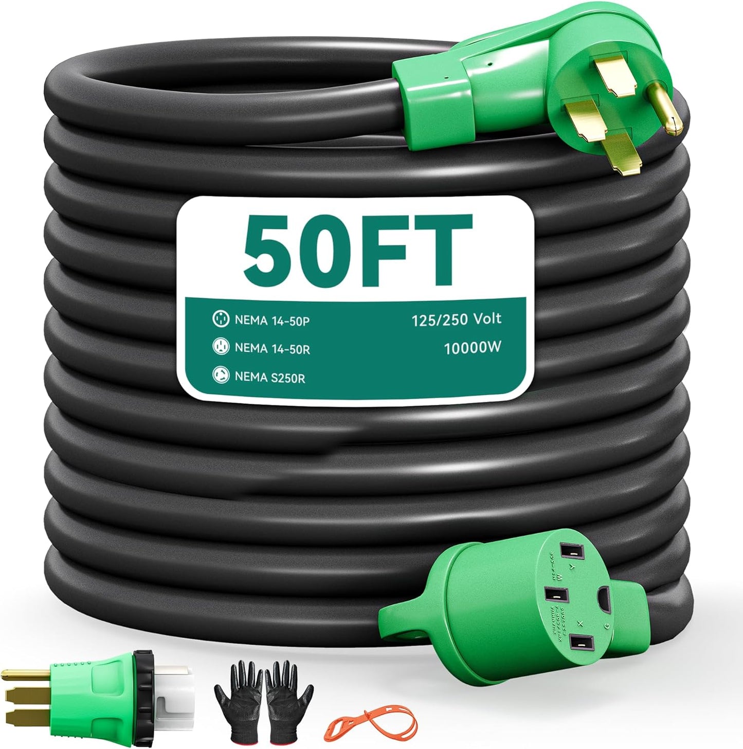 YITAHOME 50 Amp 50FT Generator Extension Cord for RV Power