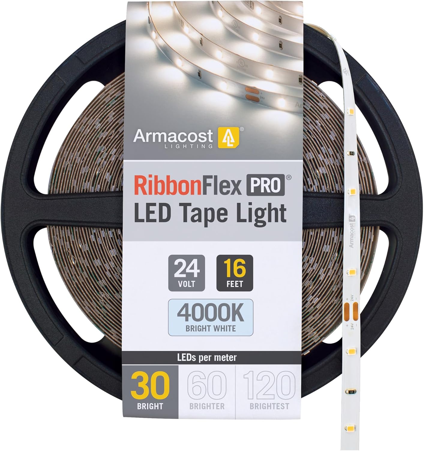 Armacost Lighting RibbonFlex Pro 24V White LED Strip Lights