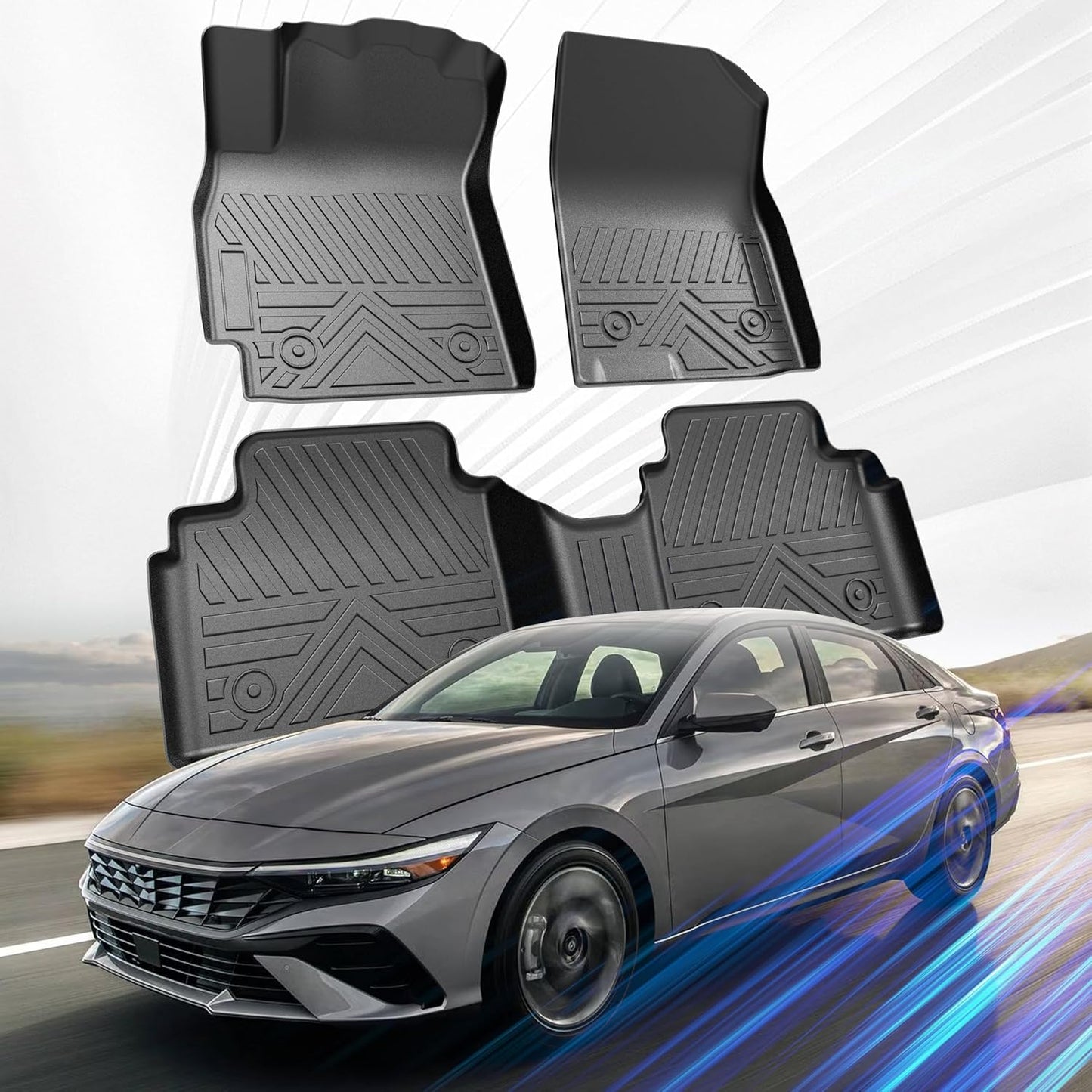Custom Fit Car Floor Mats for Hyundai Elantra 2021-2025