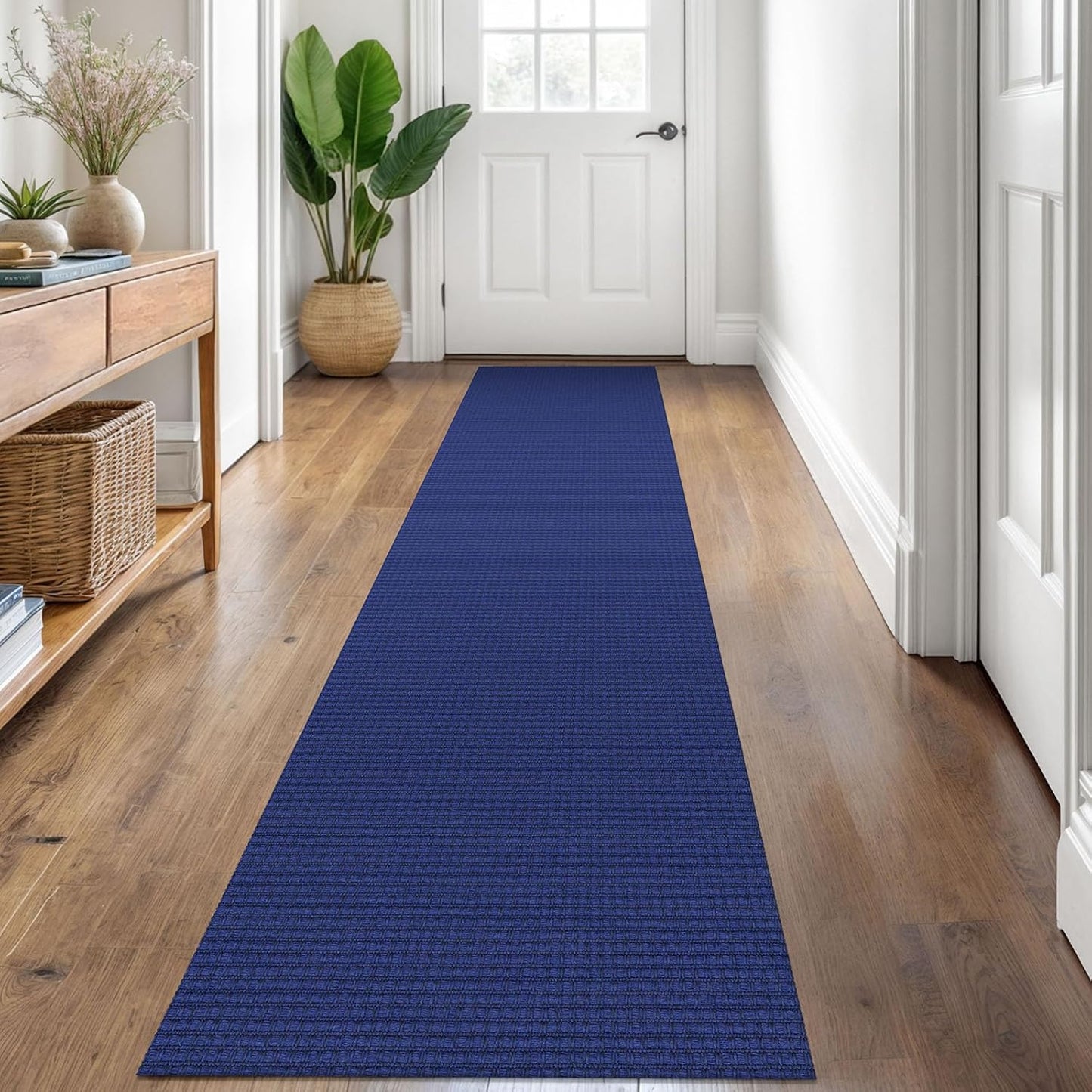 KOZYFLY 2x8 ft Washable Kitchen Runner Rug for Hallways