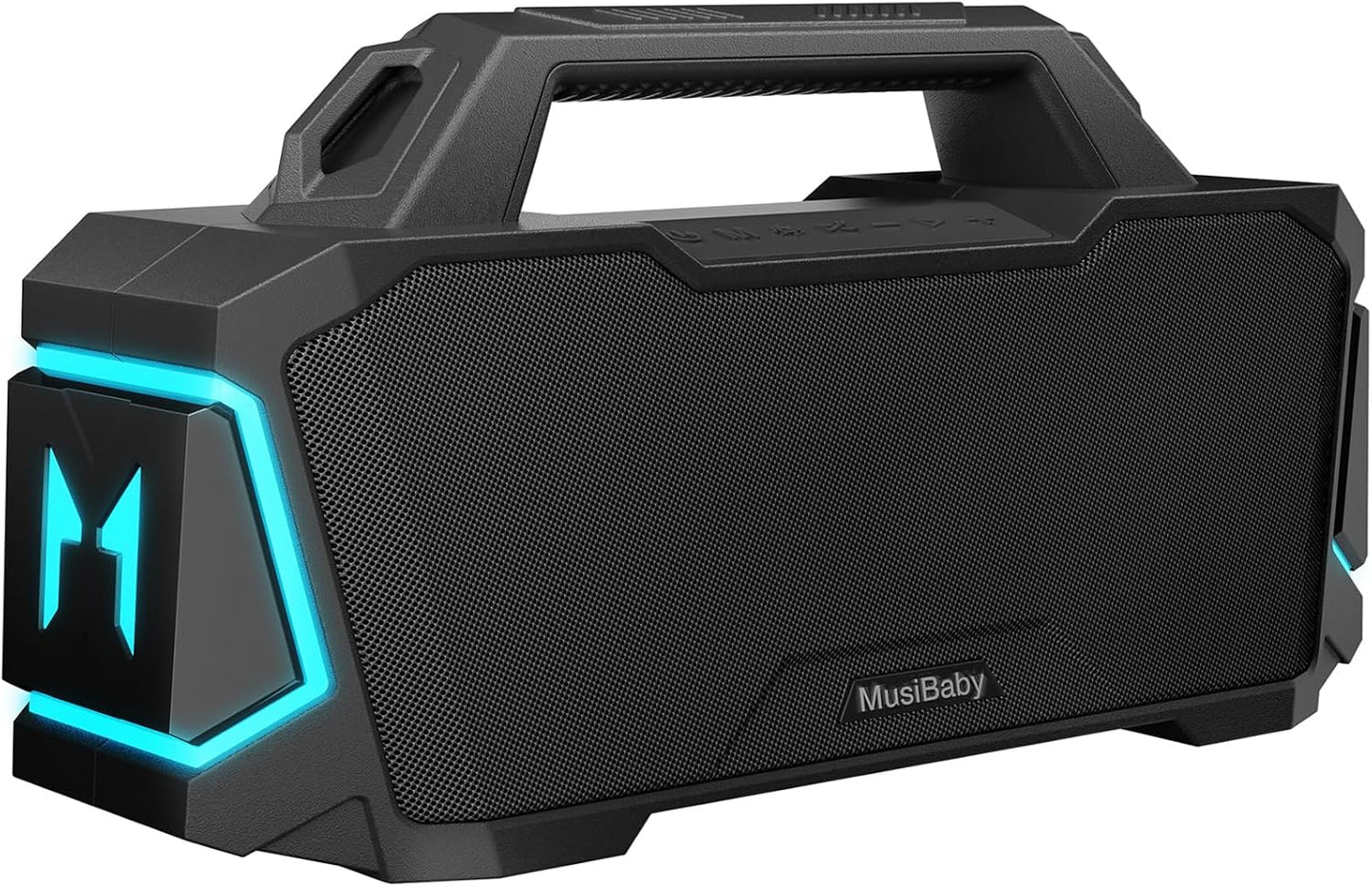 MusiBaby M1 Bluetooth Speaker: Loud Stereo Sound & Deep Bass